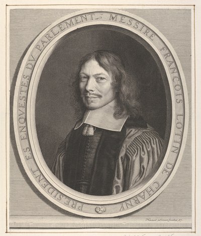 FrançoisLotin de Charny、ca. 1657 作： Robert Nanteuil