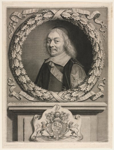 アンリオーギュストドロメニーブリエンヌ伯、1660年。 作： Robert Nanteuil