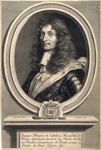 ジャック・カステルノー＝モヴィシエール侯爵 作： Robert Nanteuil
