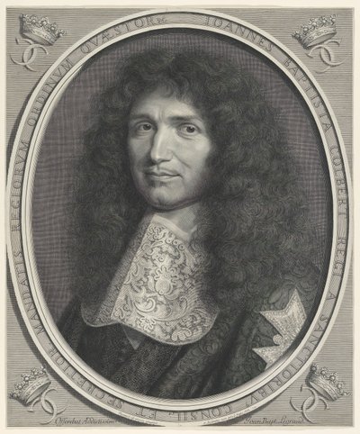 ジャン・バティスト・コルベール (1619-1683) 作： Robert Nanteuil