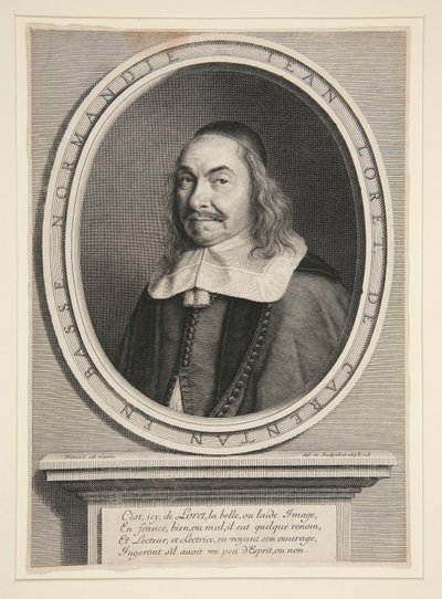 ジャン・ロレ (1595-1665) フランスの作家 作： Robert Nanteuil