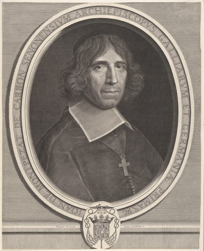 Jean de Montpezat de Carbon、ca. 1673年。 作： Robert Nanteuil