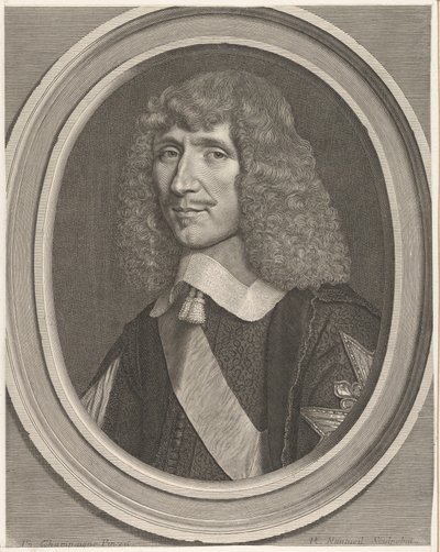 レオンブティリエ、シャヴィニー伯爵、1651年。 作： Robert Nanteuil