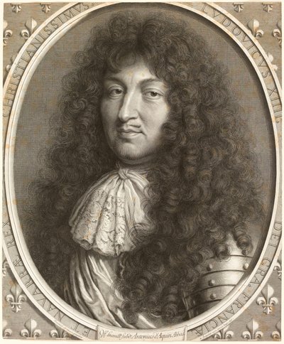 ルイ14世 作： Robert Nanteuil