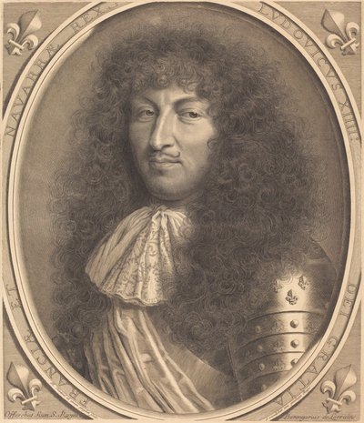 ルイ14世 作： Robert Nanteuil