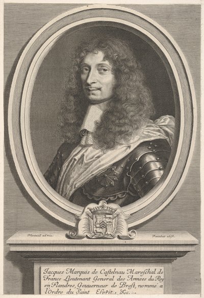 カステルナウ元帥1658年。 作： Robert Nanteuil