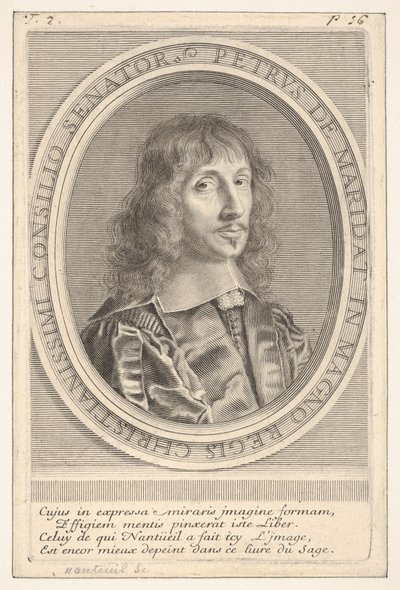 ピエールダマリダット、ca。 1653年。 作： Robert Nanteuil