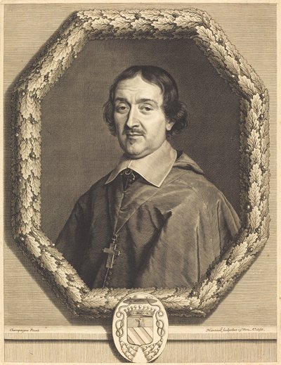 フランソワ・セルヴィアン 作： Robert Nanteuil after Philippe de Champaigne