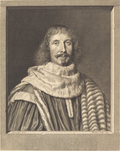 Pompone II de Bellievre 作： Robert Nanteuil after Philippe de Champaigne