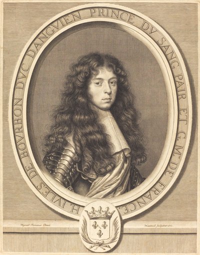 アンギャン公ジュール 作： Robert Nanteuil after Pierre Mignard I
