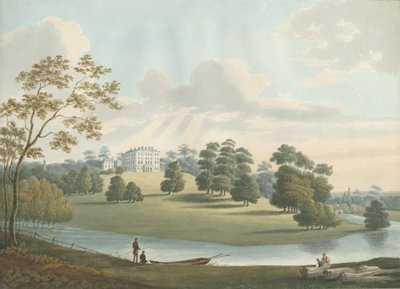 パトシュルハウス：水彩画、ND [1826] 作： Robert Noyes