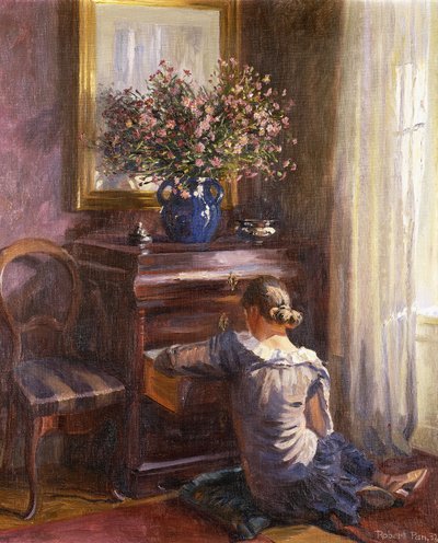 インテリアの女性 作： Robert Panitzsch