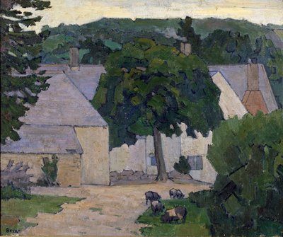 栗の木、1916-1919 作： Robert Polhill Bevan