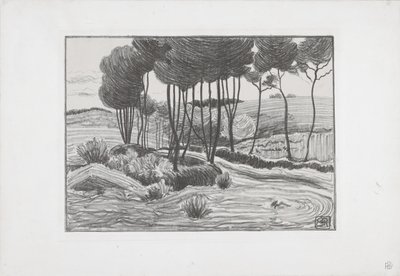 ポプラ 作： Robert Polhill Bevan