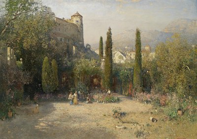 アディジェ渓谷の庭園 作： Robert Russ