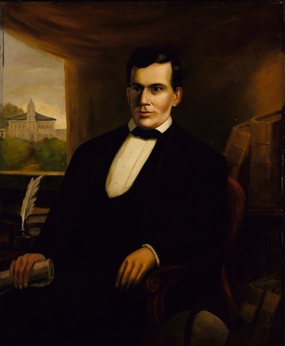 フリーマン・カリーの肖像 作： Robert S. Duncanson