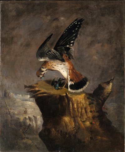 ハゲワシとその獲物 作： Robert S. Duncanson