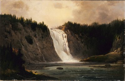 モン・モレンシーの滝 作： Robert S. Duncanson