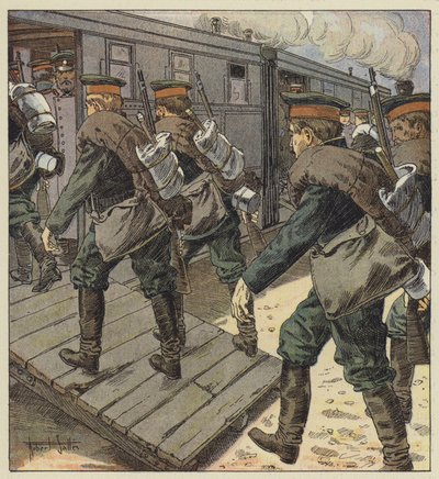 ロシア軍の搭乗 作： Robert Salles