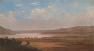 ペピン湖の眺め、ミネソタ州、1862 作： Robert Scott Duncanson