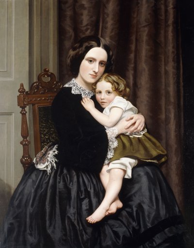 母と子 作： Robert Scott Tait