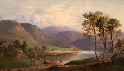 ロング湖、1867年。 作： Robert Seldon Duncanson