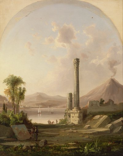 ポンペイ、1855年。 作： Robert Seldon Duncanson