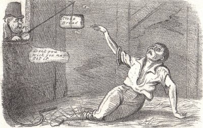 外国の競争からイギリスの農家を守るため、1815年にトウモロコシ法が導入された。 作： Robert Seymour