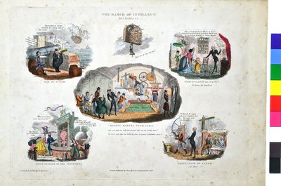 知性の行進メカニカル 作： Robert Seymour