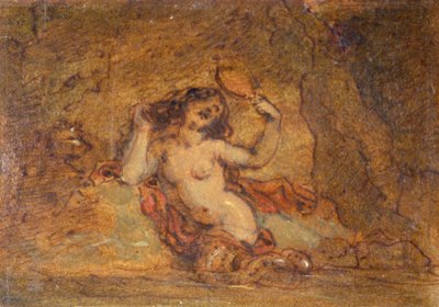 「人魚」、c1772-1845 作： Robert Smirke