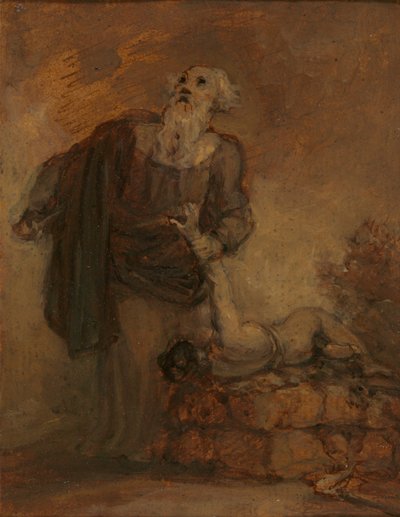 Abraham and Isaac (Abraham grasping Isaac
