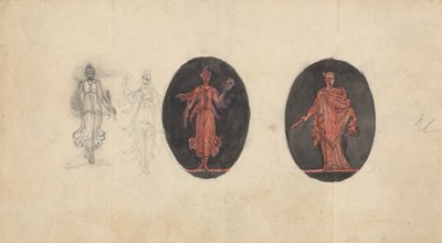 Desenhos alegóricos para medalhas 作： Robert Smirke