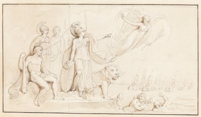 英国の海軍力の寓話 作： Robert Smirke