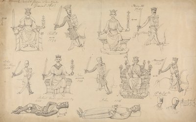 サンドフォードの系図と印章の研究 作： Robert Smirke