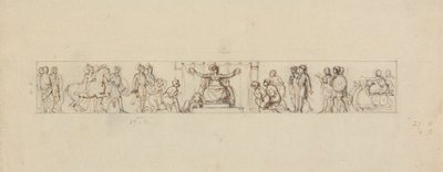 ロマネスク像によるレリーフの習作 作： Robert Smirke