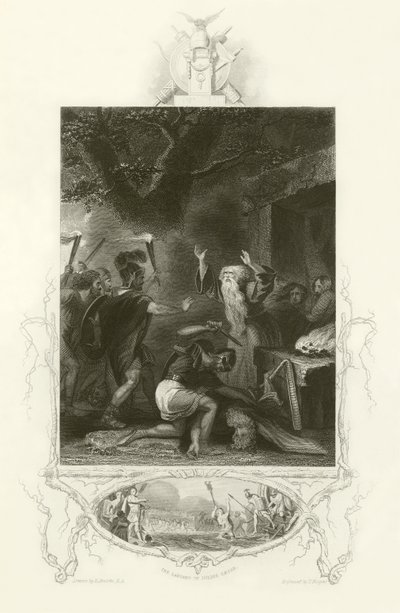 ドルイド僧の虐殺 作： Robert Smirke