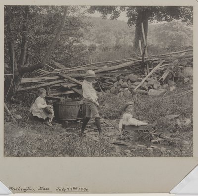 1890年、1890年7月22日、マサチューセッツ州ワシントン山。 作： Robert Stuart Redfield