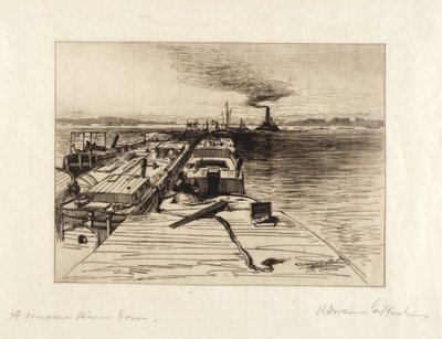 ハドソン川 作： Robert Swain Gifford