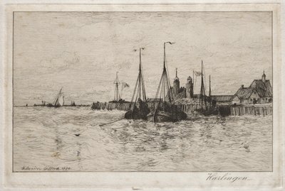 ハーリンジェン、1884。 作： Robert Swain Gifford