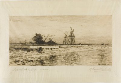 パダナラムの塩タンク 作： Robert Swain Gifford