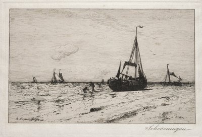 Scheveningen (gravura) 作： Robert Swain Gifford