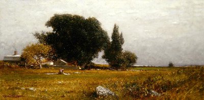 樹木と草原 作： Robert Swain Gifford
