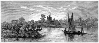 チズウィック、ロンドン、1880 作： Robert Taylor Pritchett