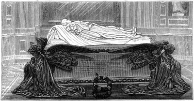 プリンスコンソーツの墓、1880年。 作： Robert Taylor Pritchett