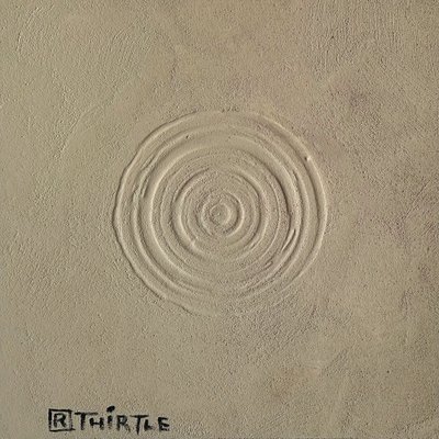 同心円状の砂の波紋 作： Robert Thirtle