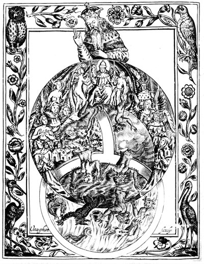 教会の階層、1652年 作： Robert Vaughan