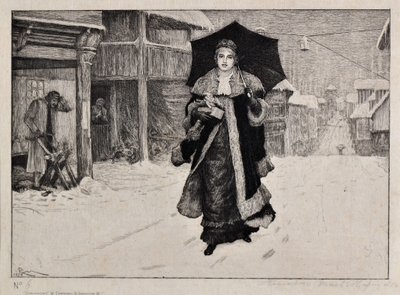 クリスマスの朝 作： Robert Walker Macbeth