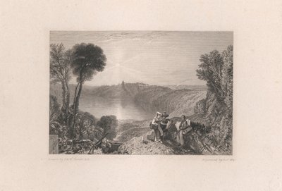 Lago Albano 作： Robert Wallis