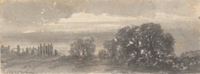 風景 - 木 作： Robert Walter Weir