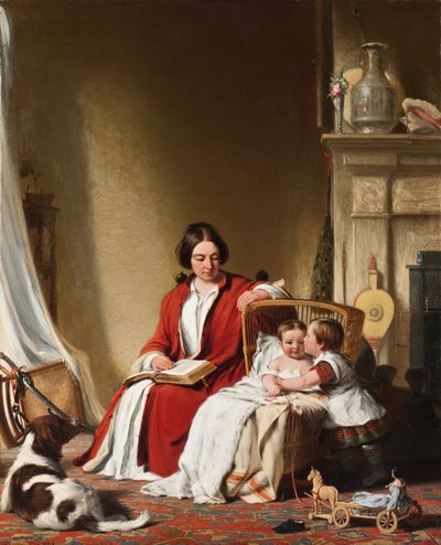 ブラッドフォード・リプリー・オールデン夫人とその子供たち 作： Robert Walter Weir
